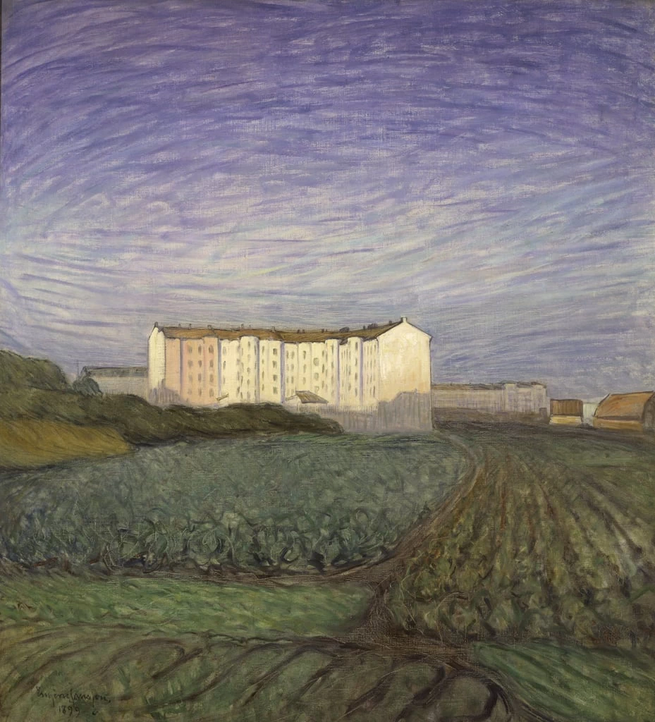 Eugène Jansson - La periferia della città, 1899, Nationalmuseum, Stockholm